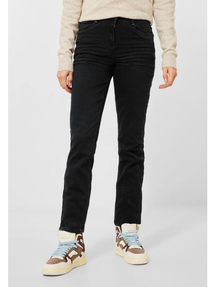 Cecil Jeans in basic black wash günstig kaufen