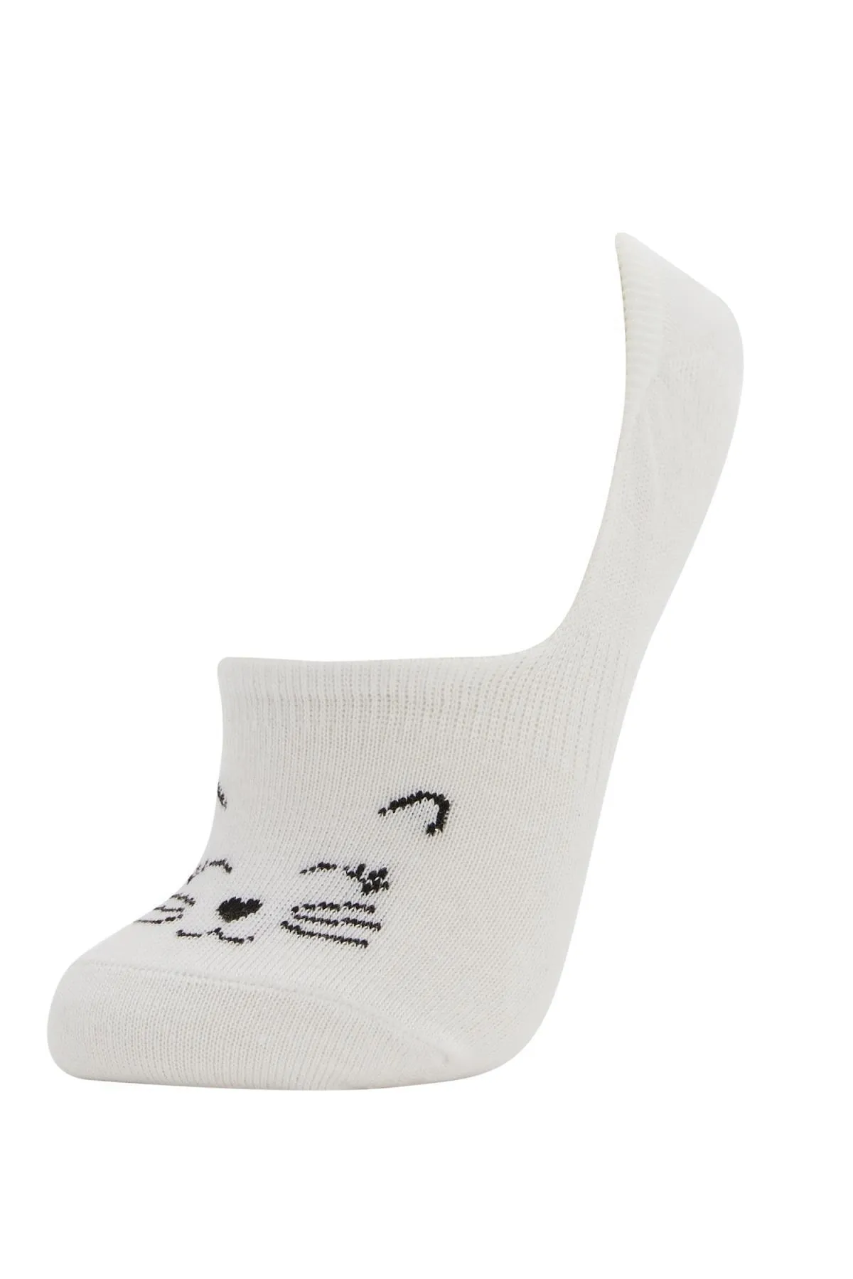 DeFacto  Gemusterte 3-teilige kurze Damensocken