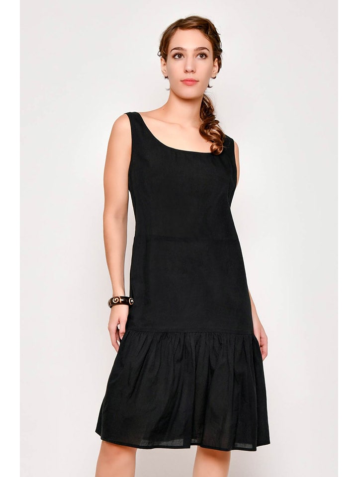 H.H.G. Kleid in Schwarz günstig kaufen