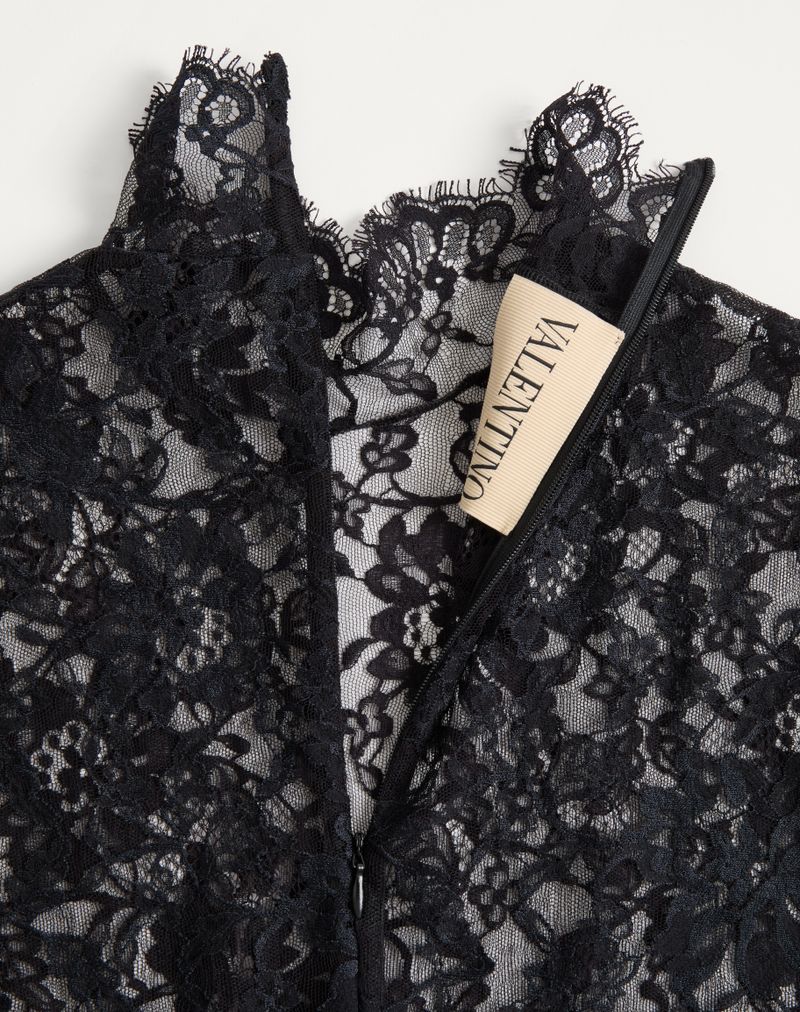 Body de renda floral
