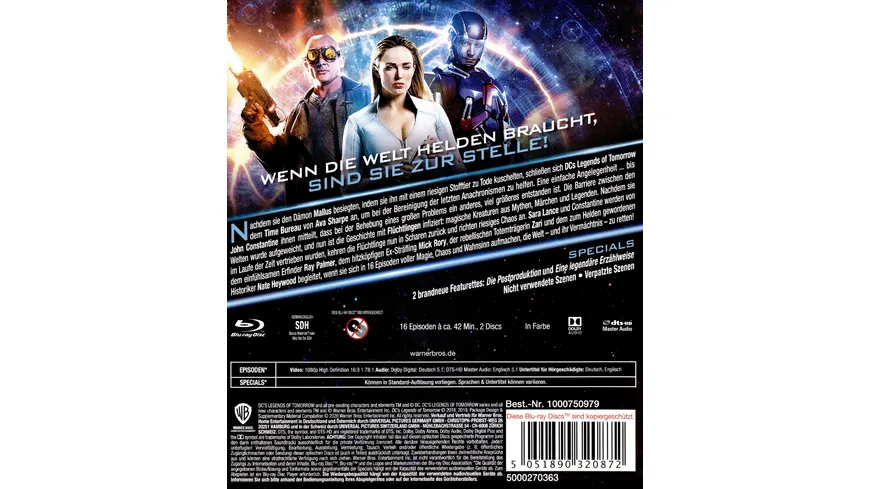 DC's Legends of Tomorrow: Staffel 4  [2 BRs]