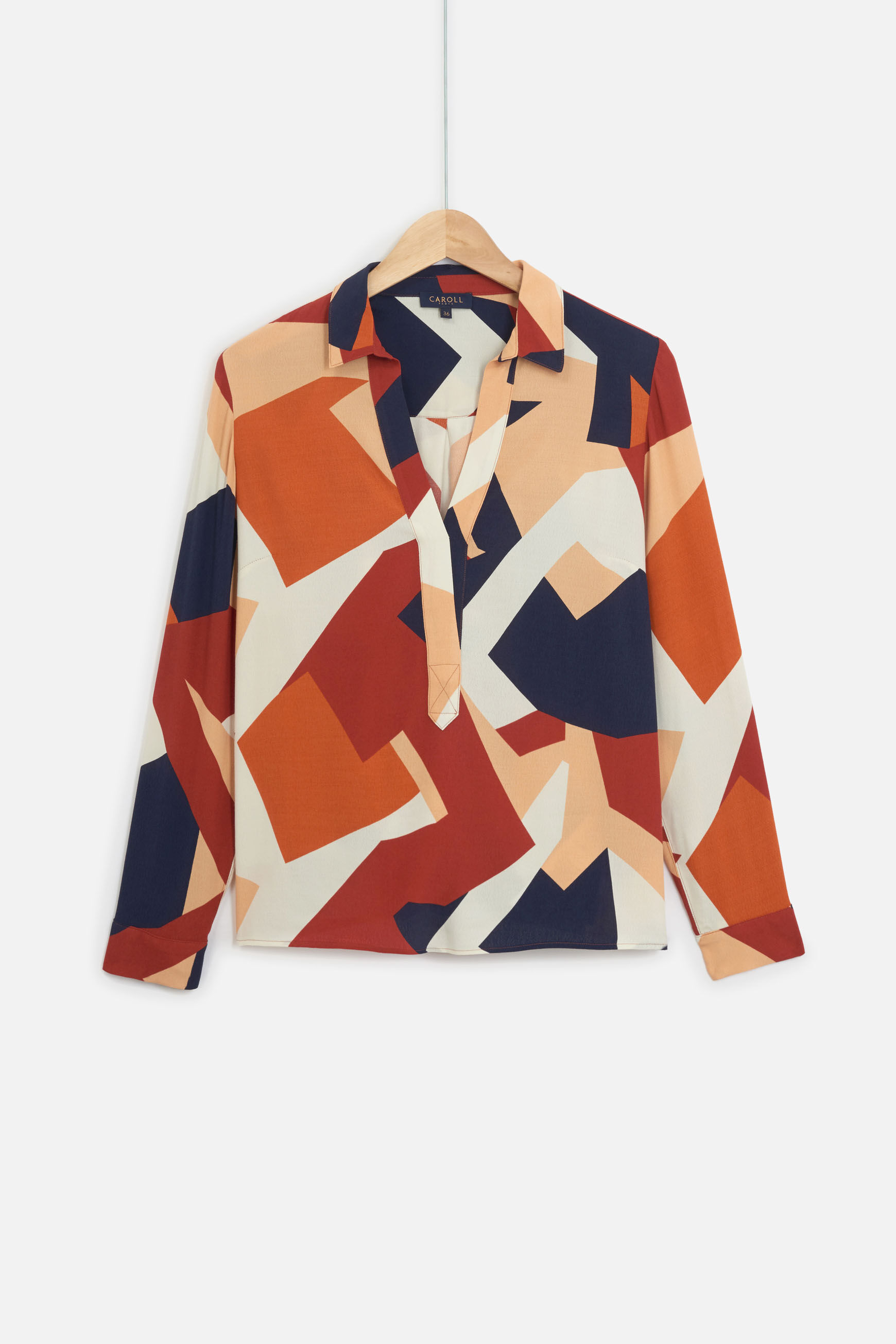 chemisier lovely couleur cuivre femme
