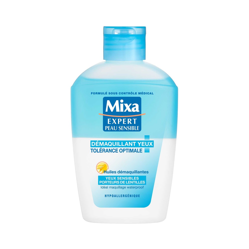 mixa Expert Peau Sensible Démaquillant Yeux Tolérance Optimale