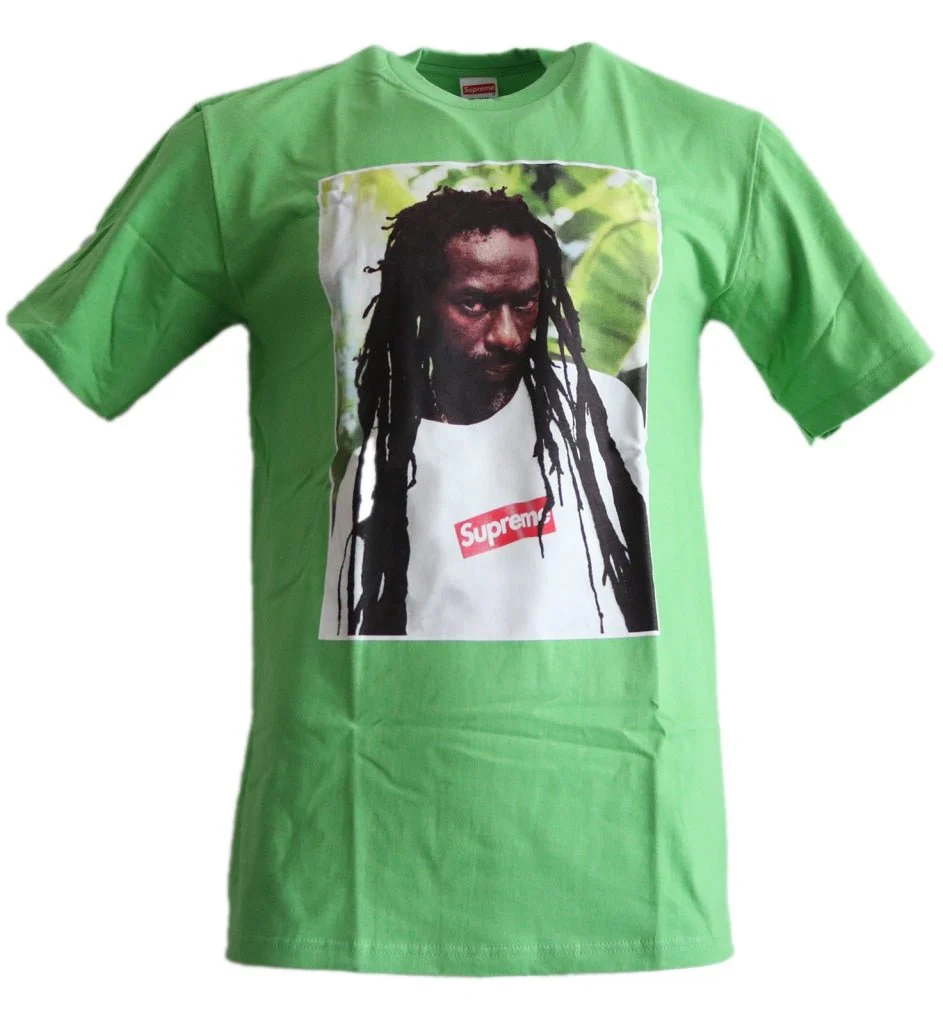 Buju Banton Tee Green