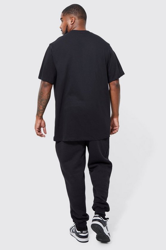 Plus Man Signature Rundhals T-Shirt