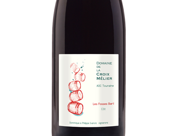 Domaine de la Croix Mélier Touraine les Fosses Baril Rouge 2020 Loire Touraine