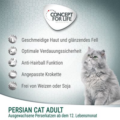 Concept for Life Persian Adult - Verbesserte Rezeptur!