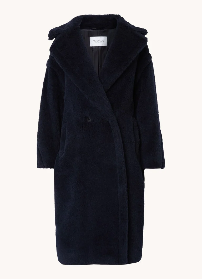 MaxMara Tedgirl -takki alpakkavillasekoitteesta, sivutaskut