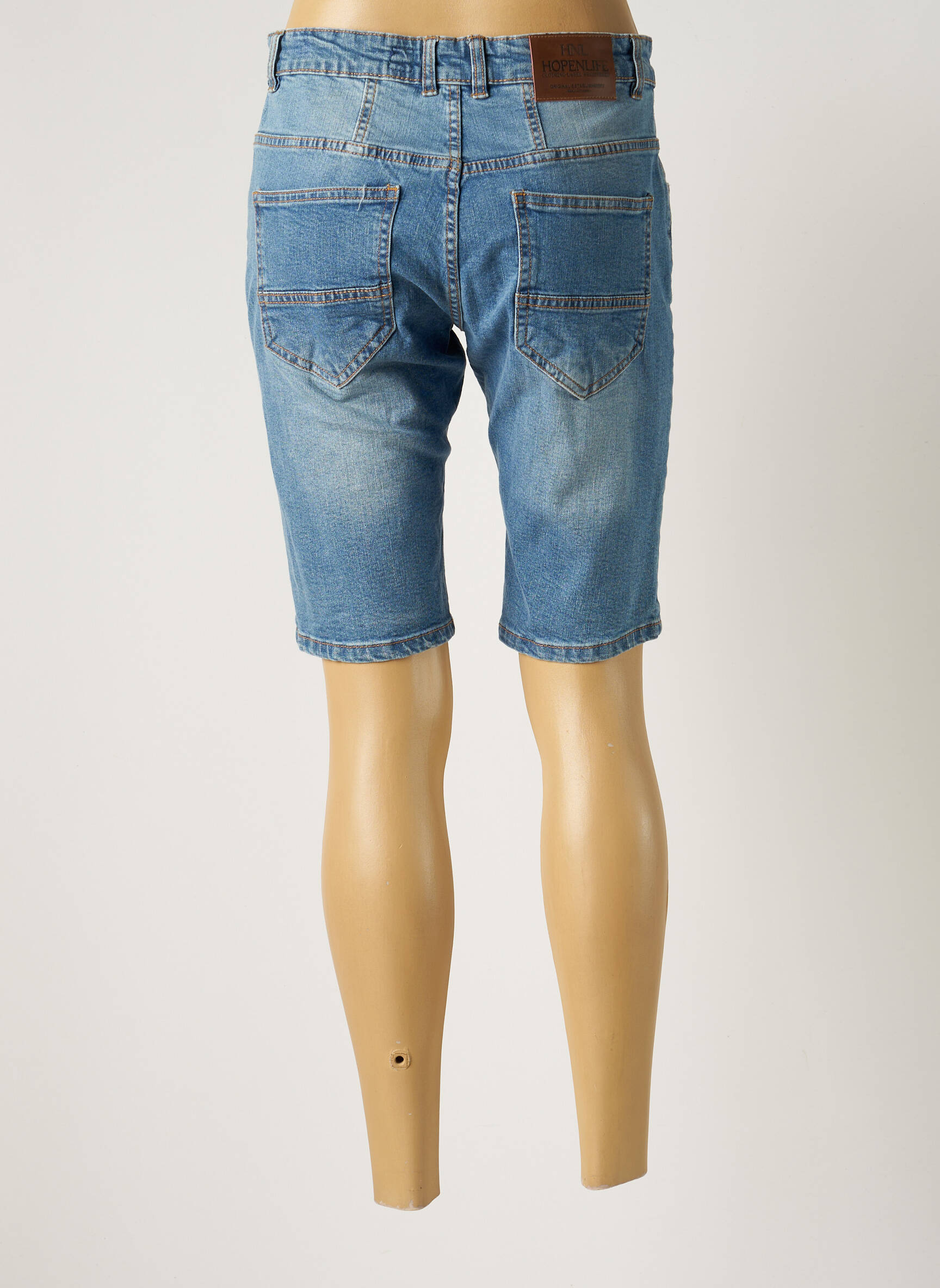 Hopenlife Bermudas Femme couleur bleu