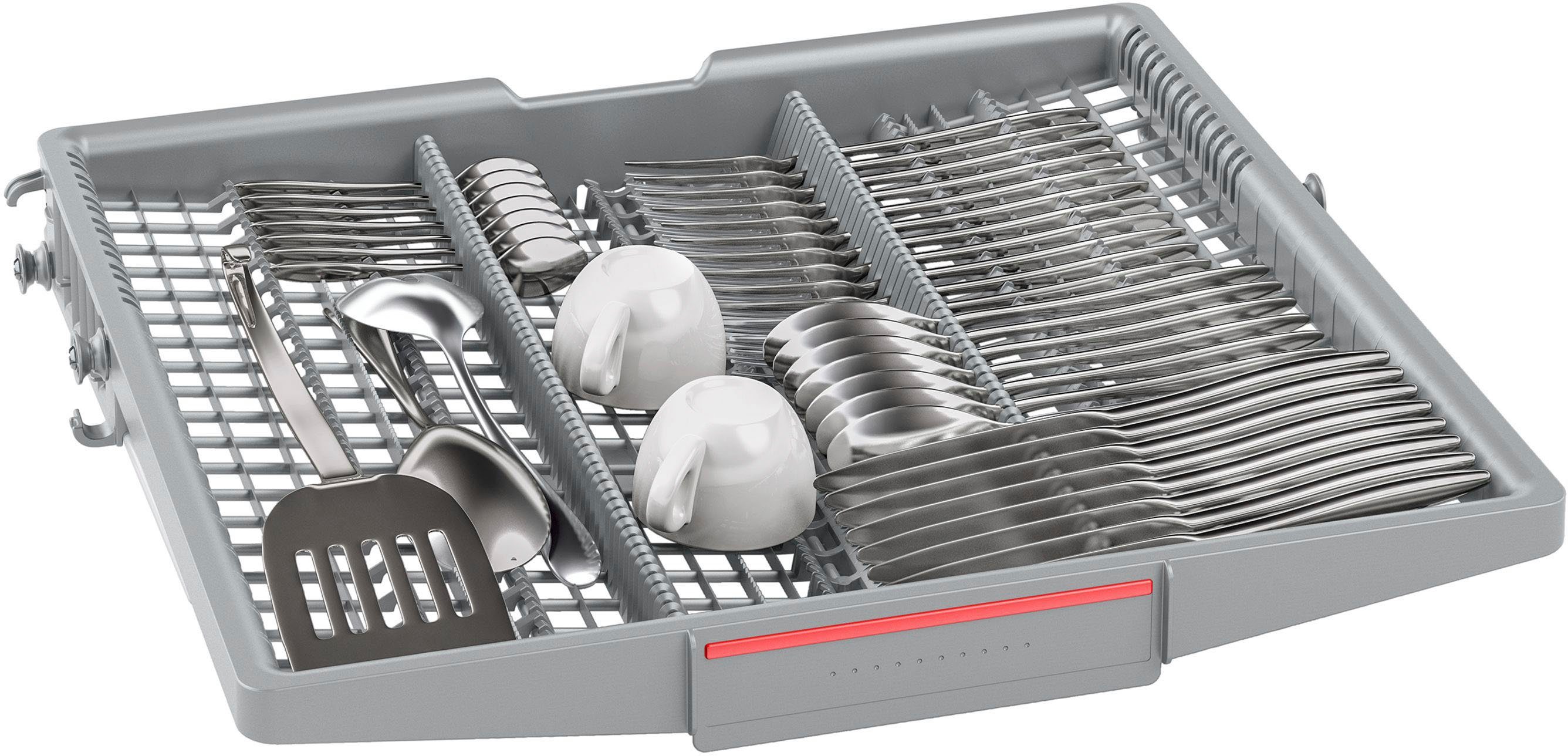 BOSCH vollintegrierbarer Geschirrspüler Serie 6, SMV6ZCX16E, 14 Maßgedecke