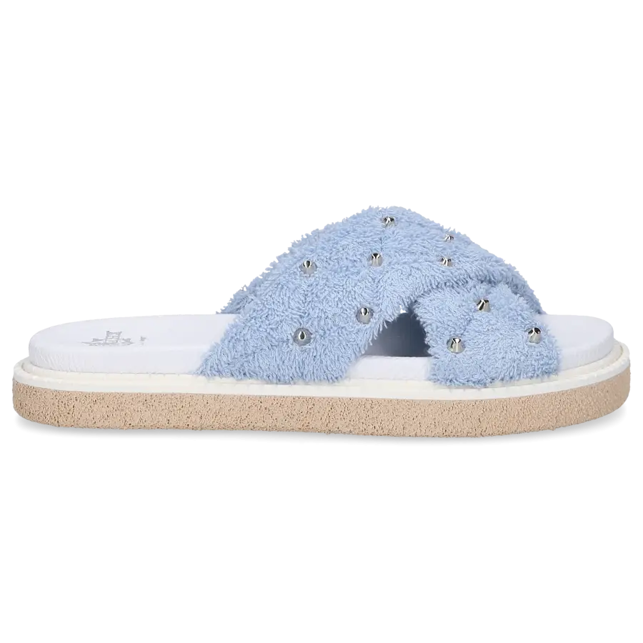 Truman's - Sandalen 9580 Frottee - blau