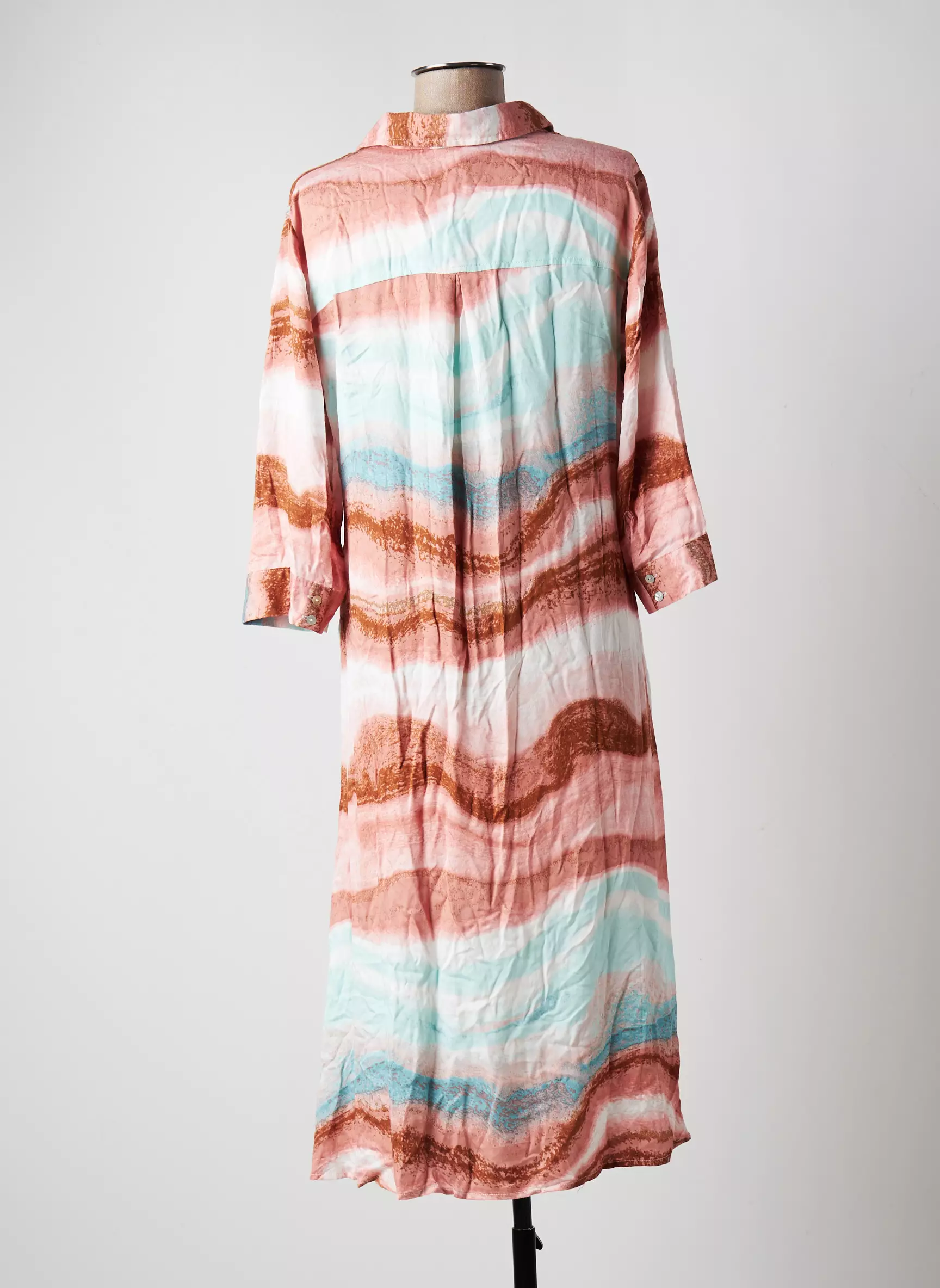 B Young Robes Mi Longues Femme couleur marron