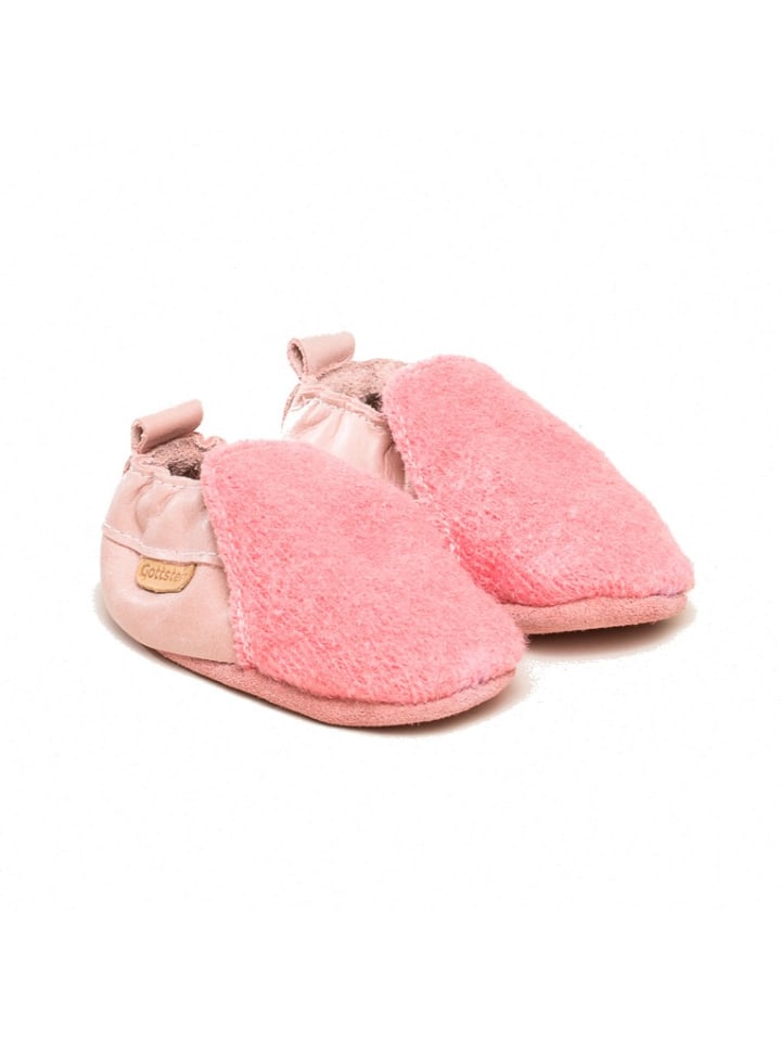 Gottstein Krabbelschuhe Plain in pink günstig kaufen