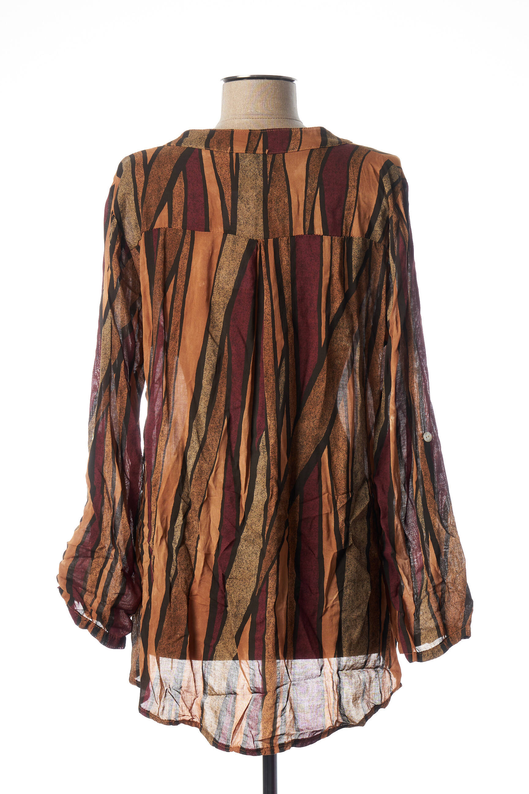 Quattro Tuniquemanchelongue Femme couleur marron