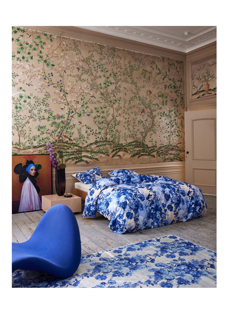 Set de lenjerie de pat Essenza Isabella din satin de bumbac organic cu 220 de fire – cu fețe de pernă incluse