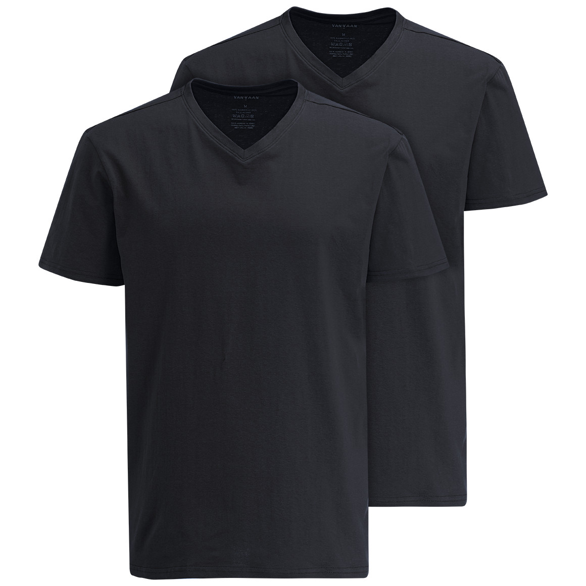 2 Herren T-Shirts mit V-Ausschnitt