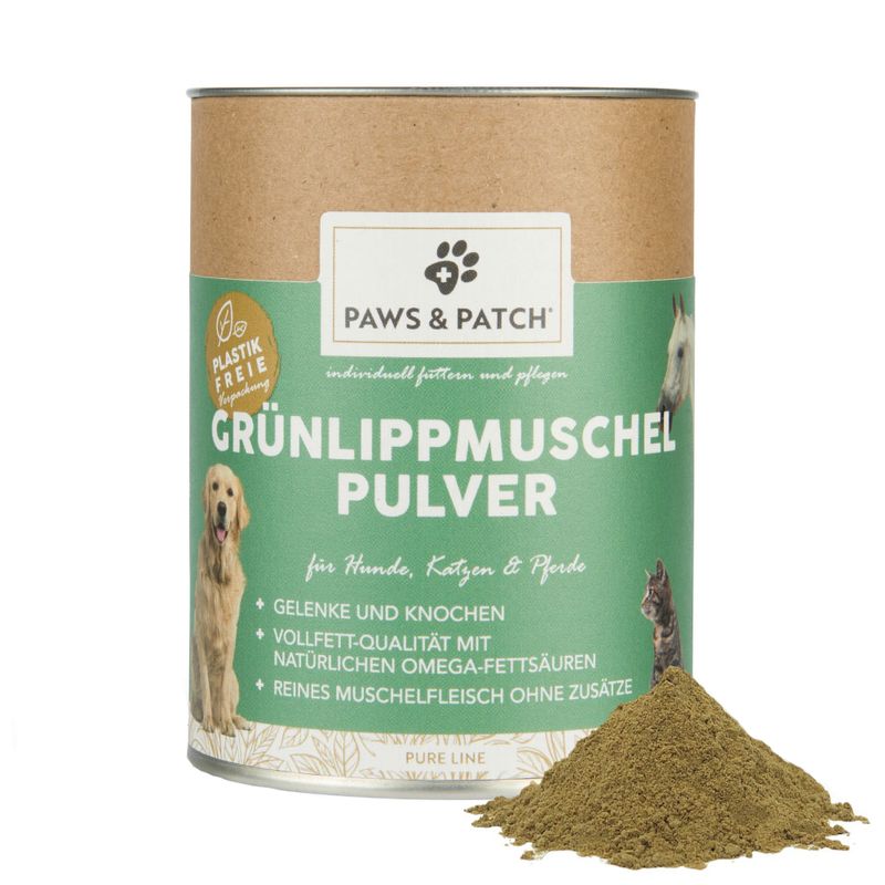 PAWS & PATCH Grünlippmuschelpulver zu TOP-Preisen