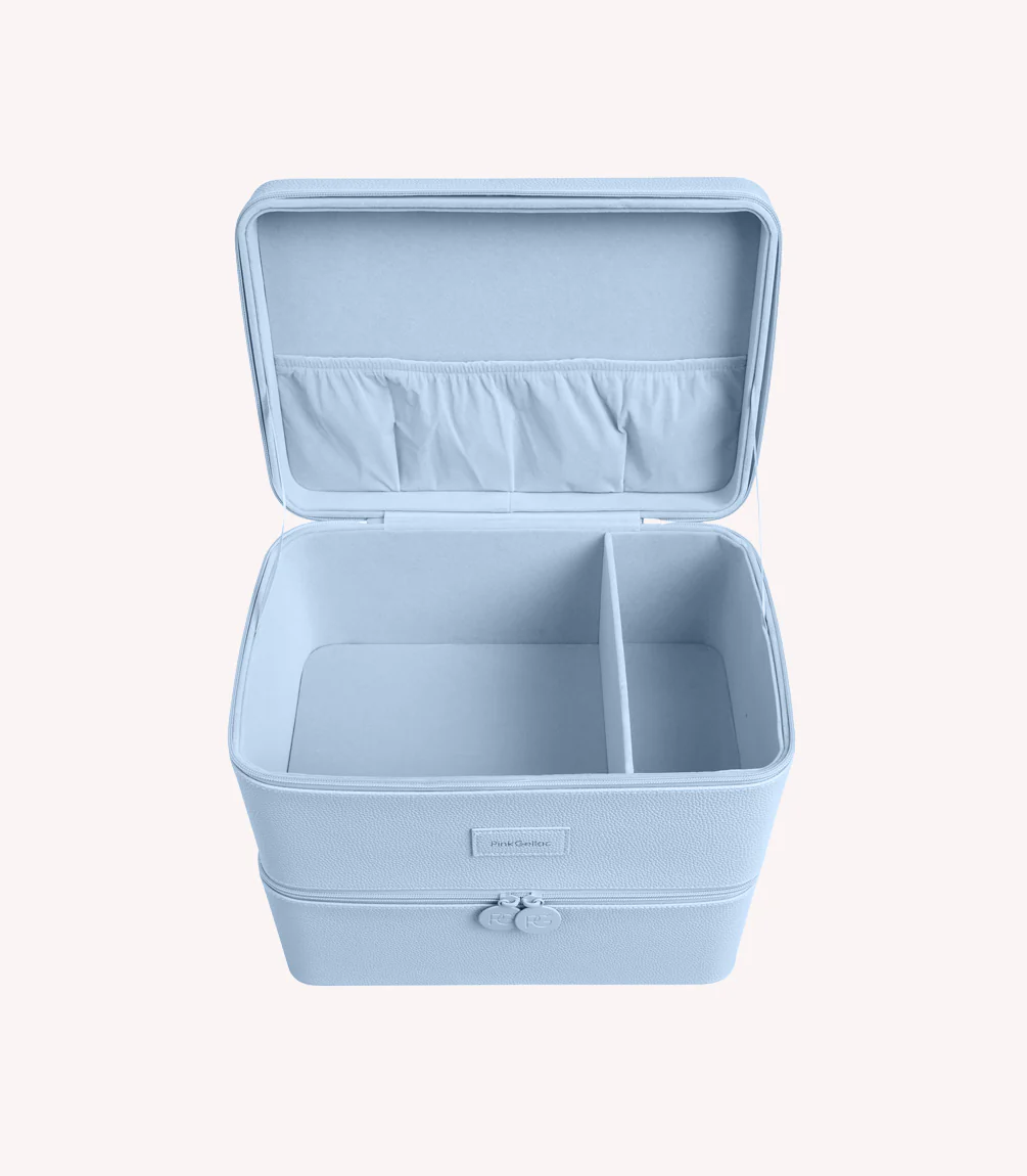 Premium etui za shranjevanje ledeno moder