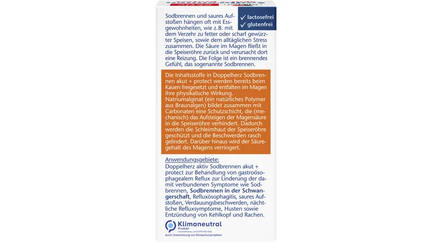 Doppelherz Sodbrennen akut + protect