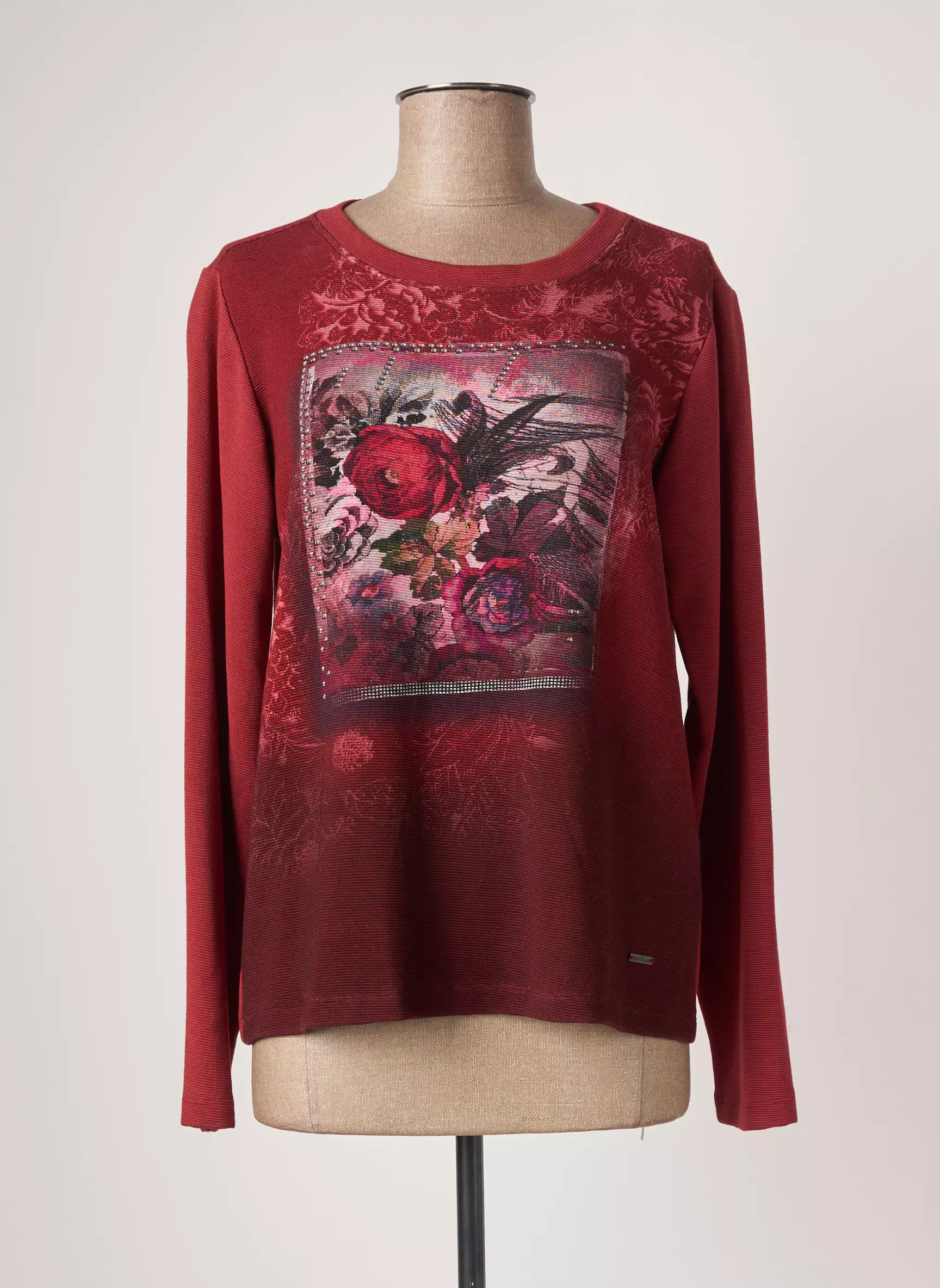 Agathe   Louise Tops Femme couleur rouge
