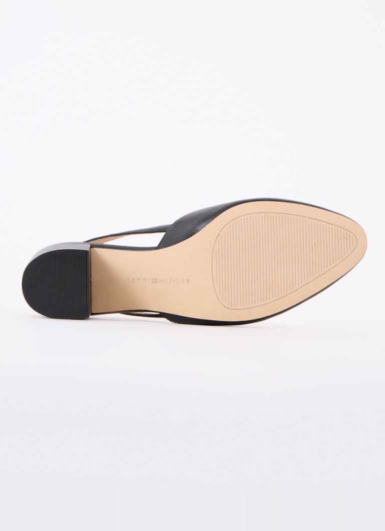 Tommy Hilfiger leather slingback