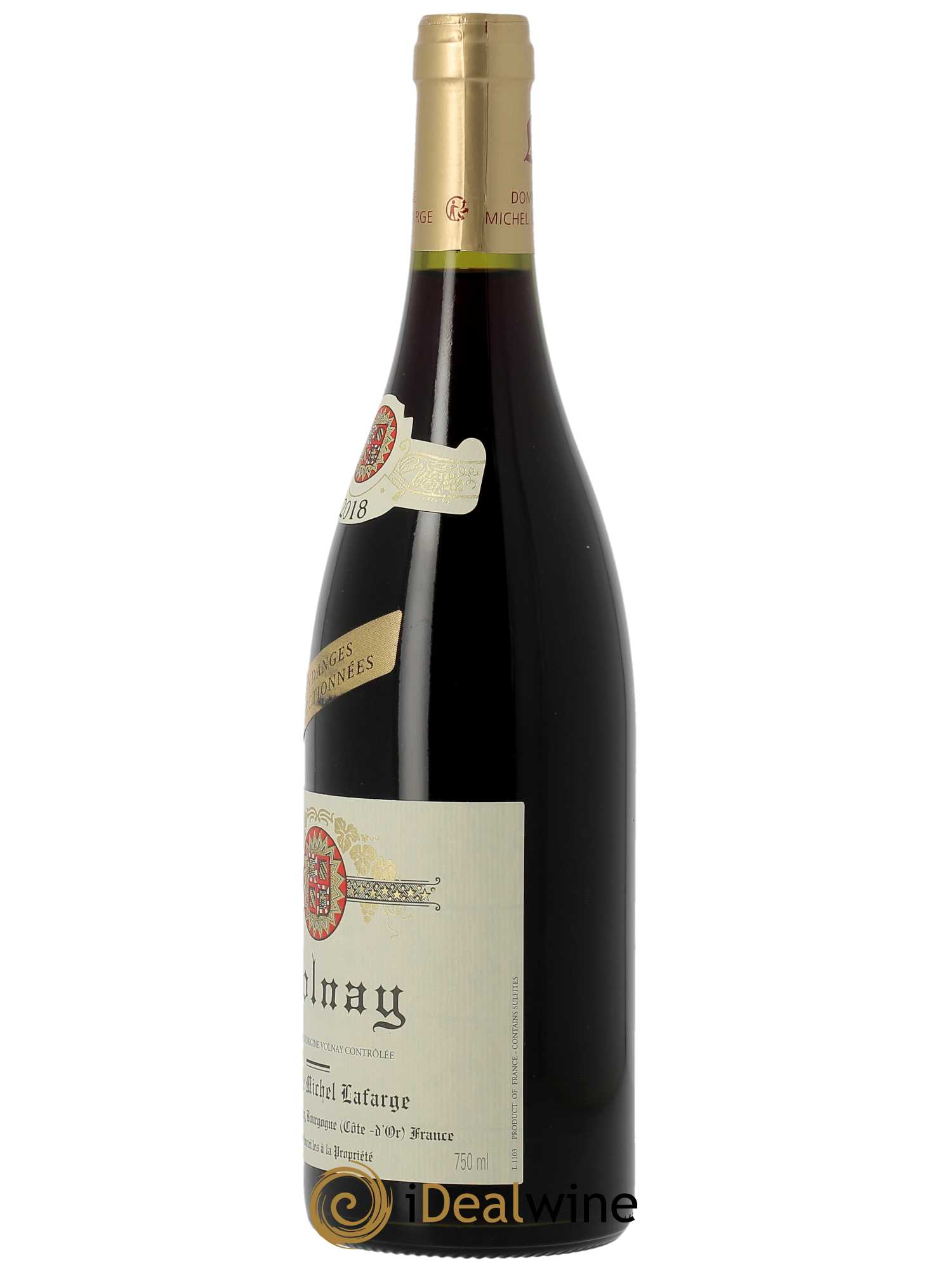 Volnay Vendanges sélectionnées Lafarge (Domaine)  2018 - Lot de 1 Bouteille