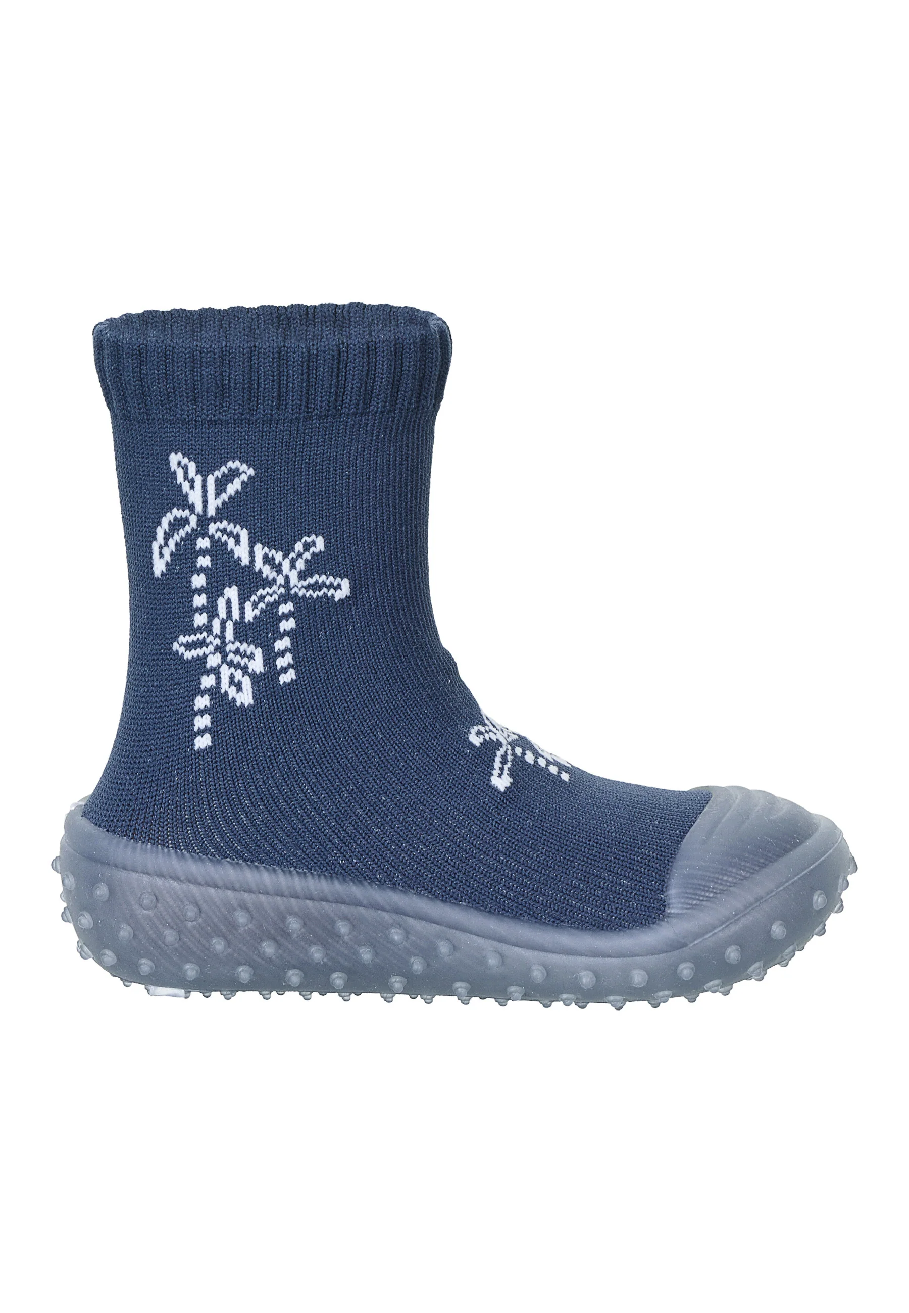Adventure socks mit Motiv Palme in blau