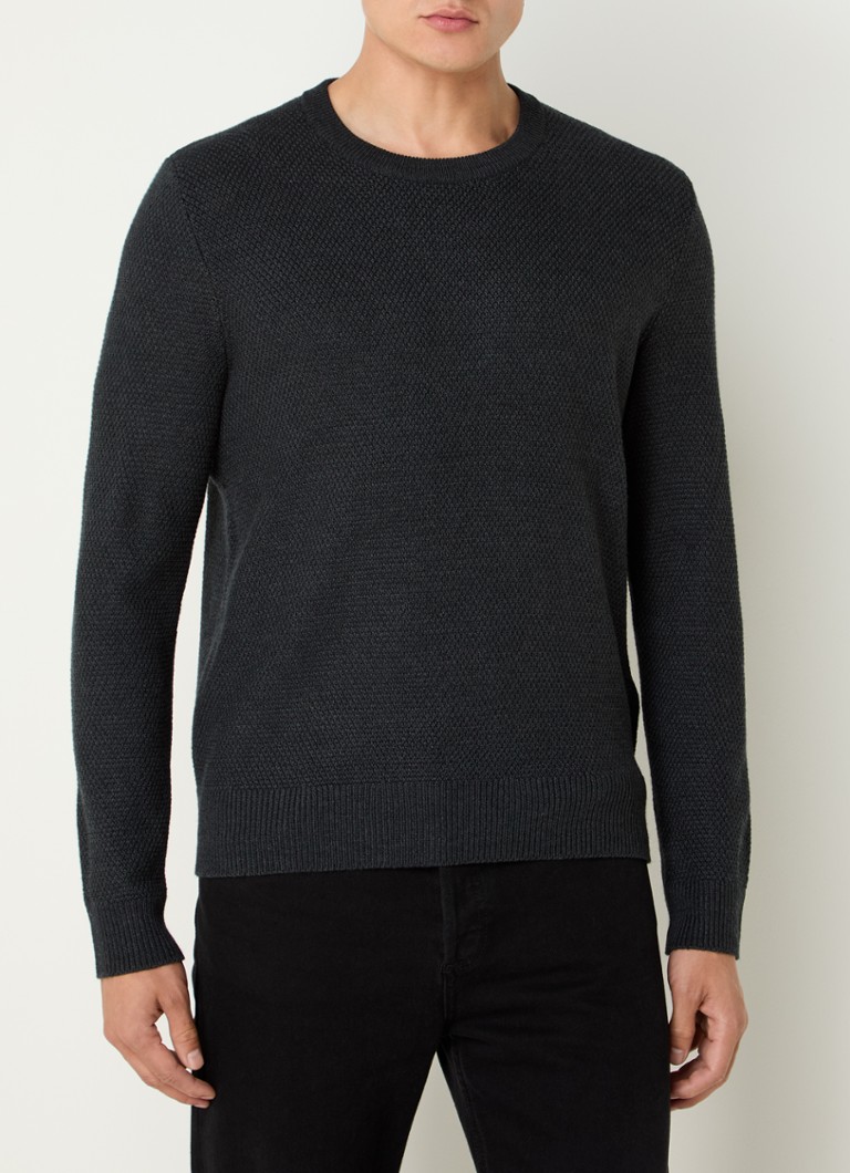 Sandro Chunky knit pullover in wool blend