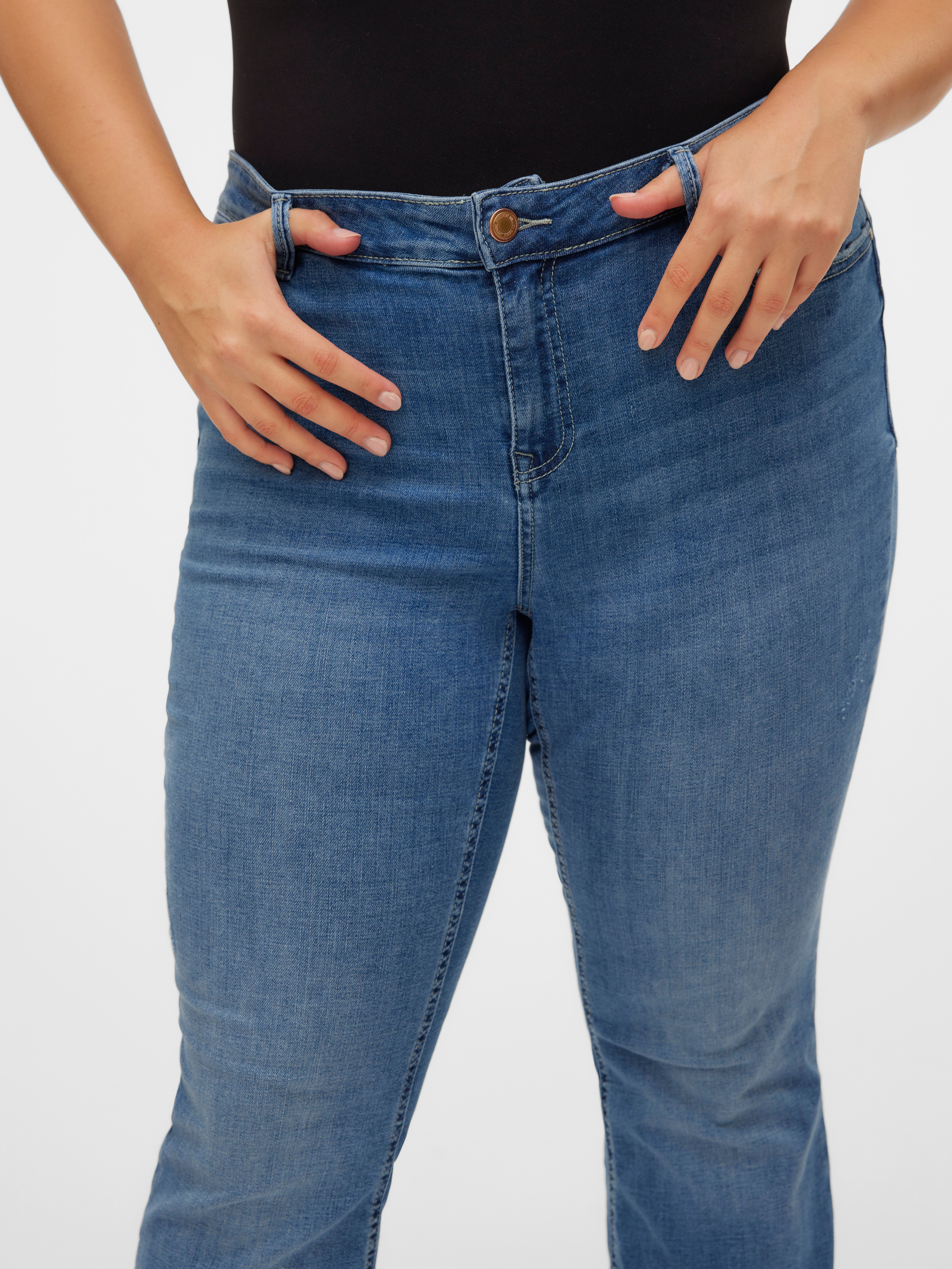 VMCFLASH Mid Rise Ausgestellt Jeans