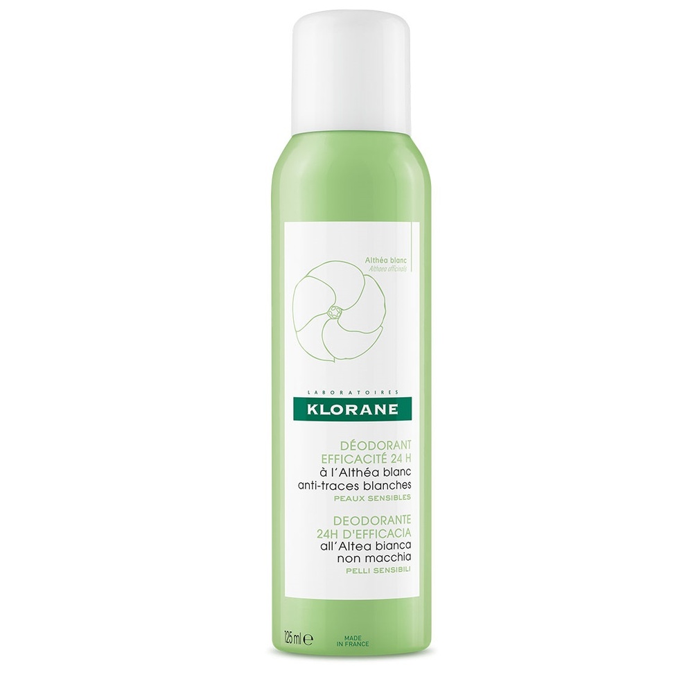 Klorane Déodorant à l'Althéa spray 125 ml Déodorant