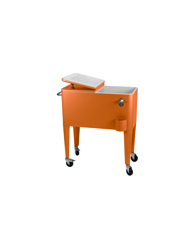 Beachtrekker Kailua Cooler - Kühlbox, Kühlwagen, Getränkekühler, Orange günstig kaufen onesize