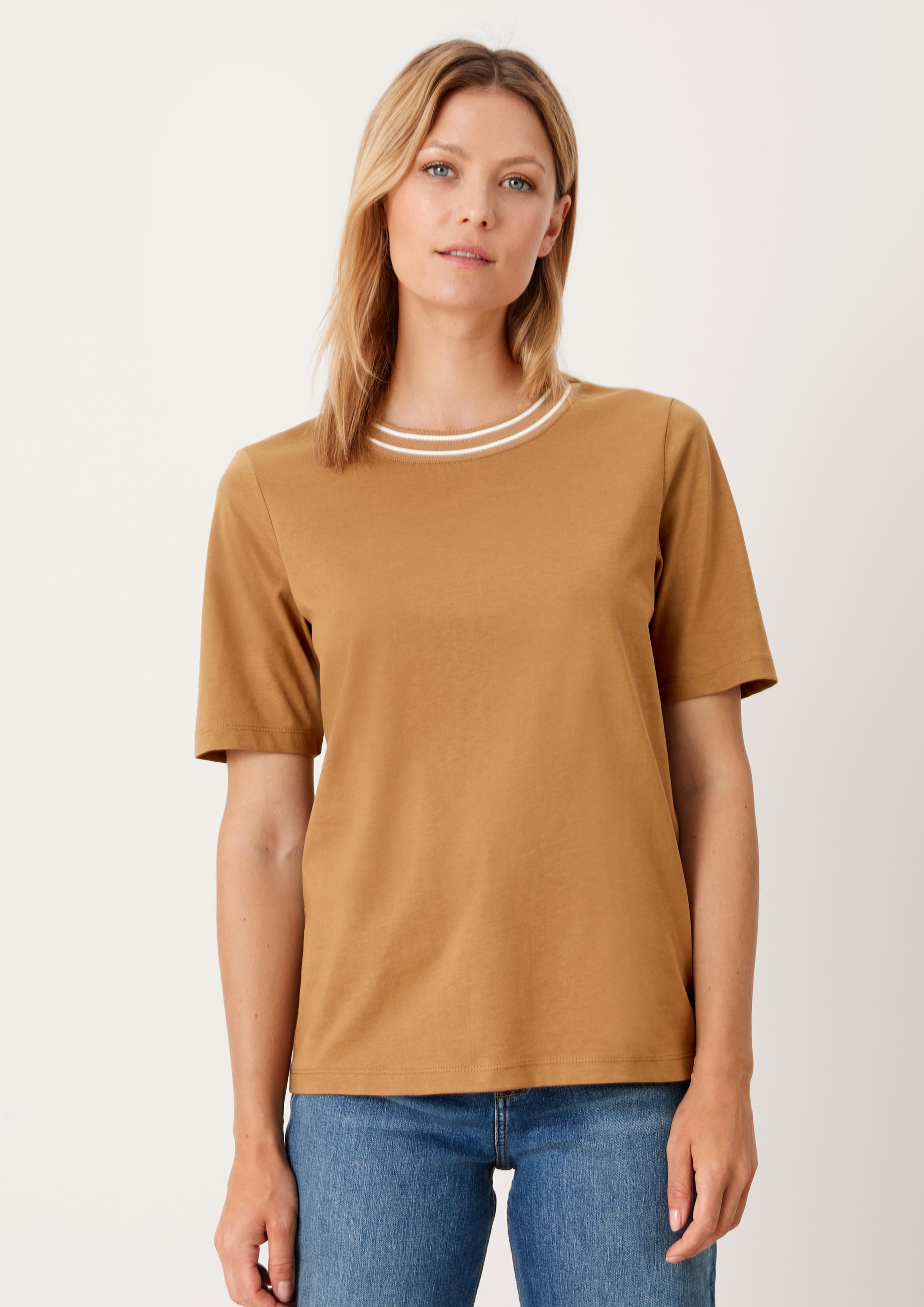 Jerseyshirt mit Streifendetail  2125227-8469