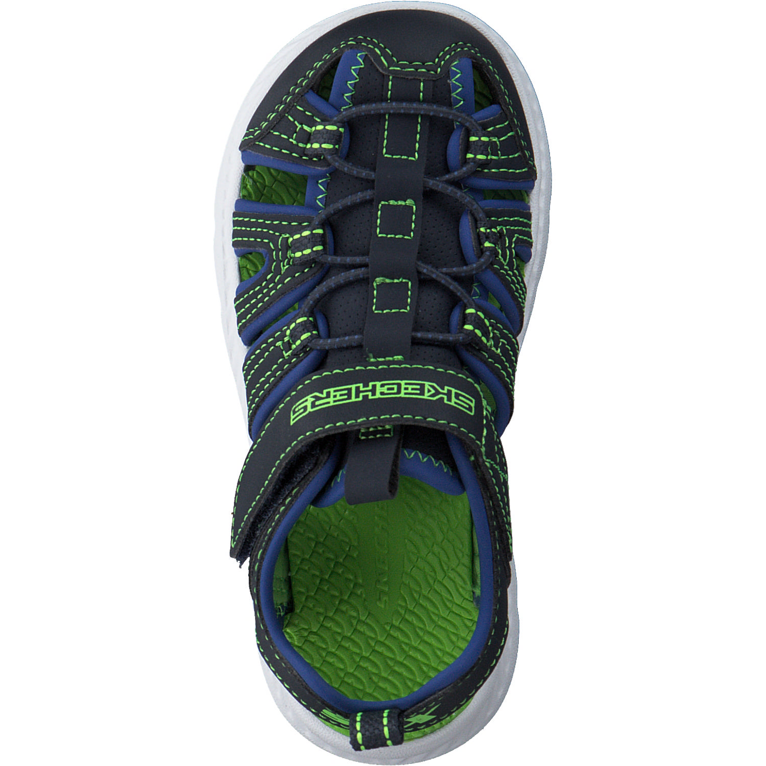 Skechers 400041L, Sneakers Low, Kinder, Blau