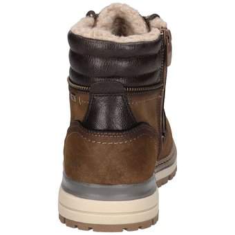 Tom Tailor Schnür Boots in braun