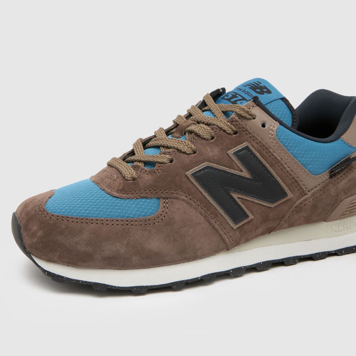 New Balance 574 cipők barna multiszínű színben