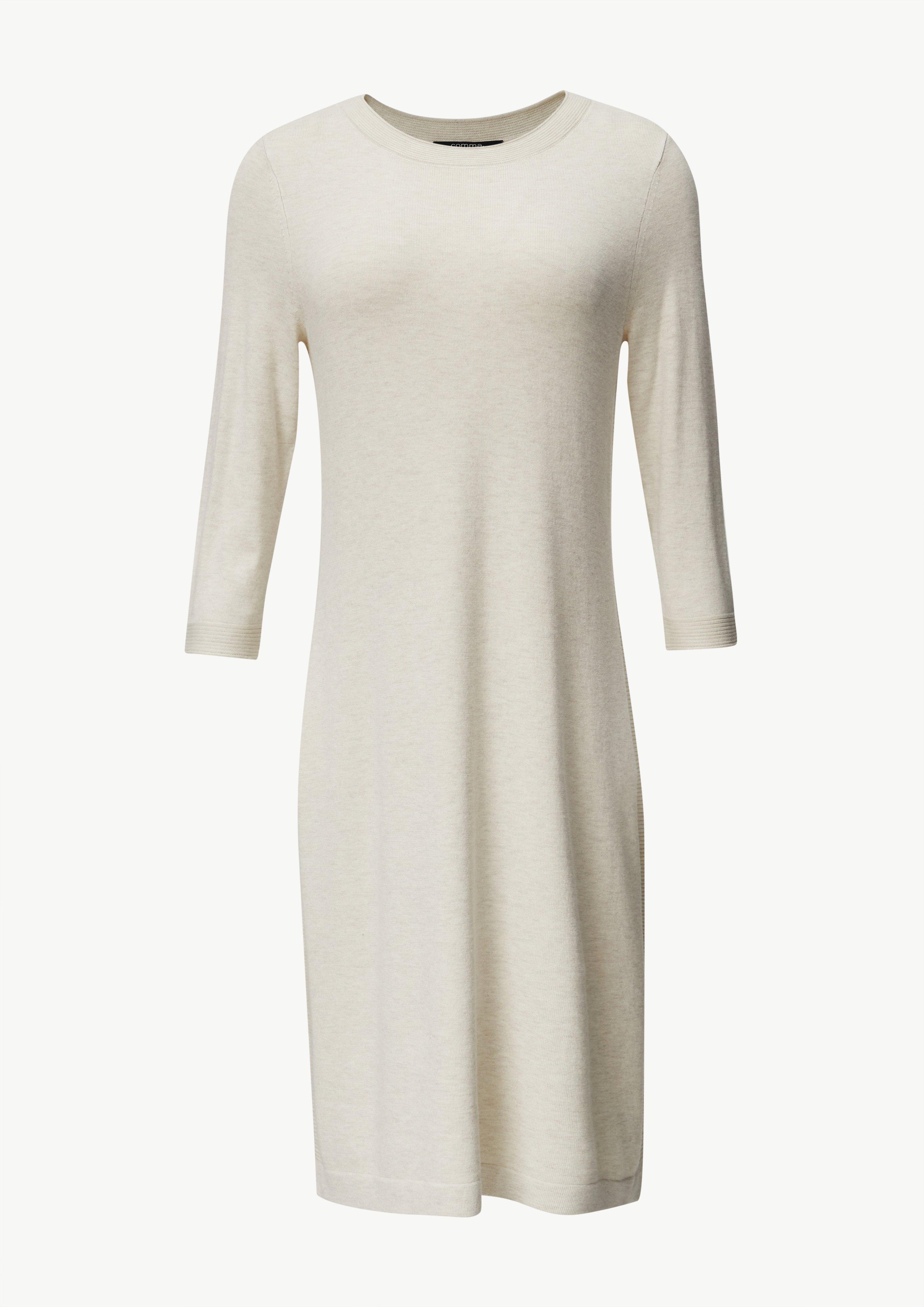 Strickkleid im Relaxed Fit - helles beige