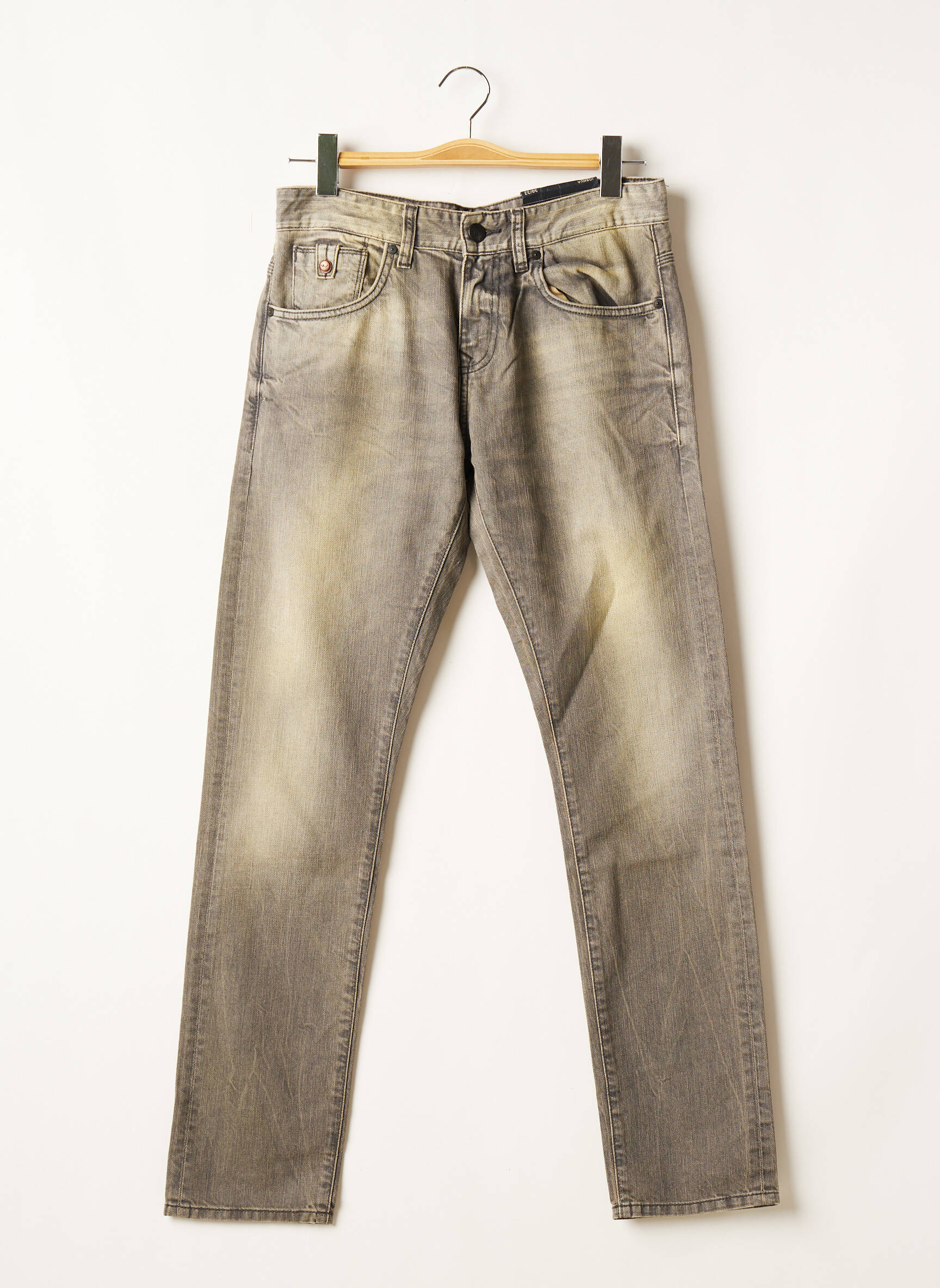 Ltb Jeans Coupe Droite Femme couleur gris