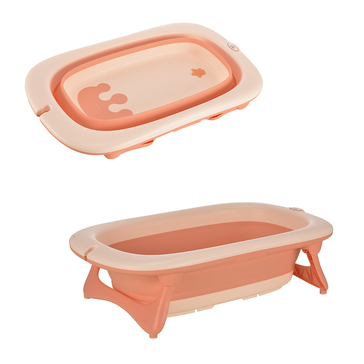Ergonomische Babybadewanne zum zusammenklappen