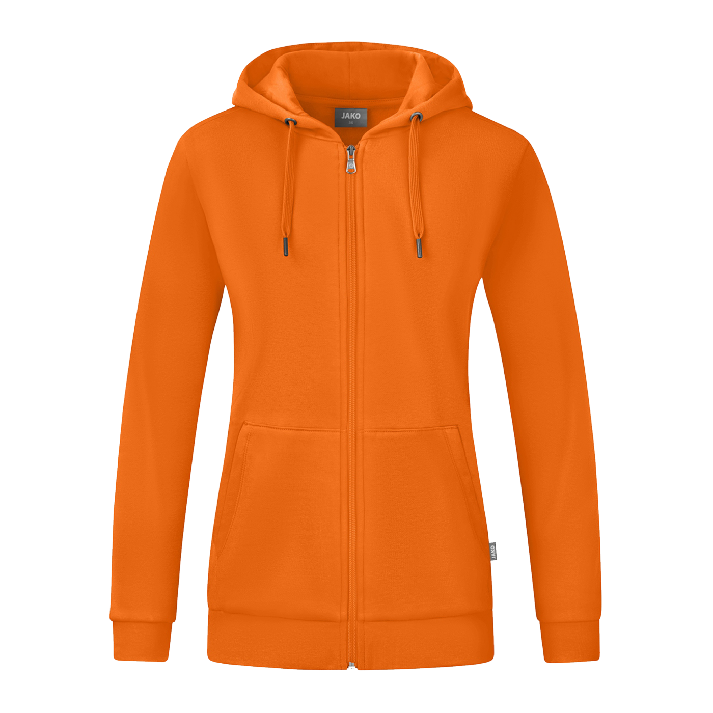 JAKO Organic Kapuzenjacke Damen Orange F360