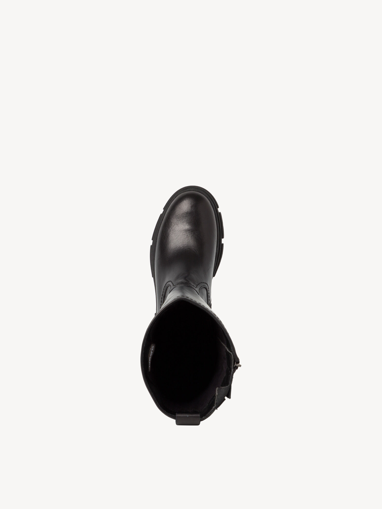 Bottes en cuir - noir