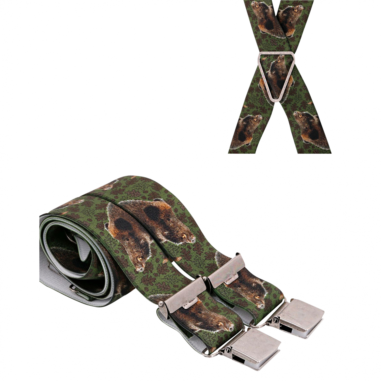 Luise Steiner Unisex Hosenträger (Wildsau)