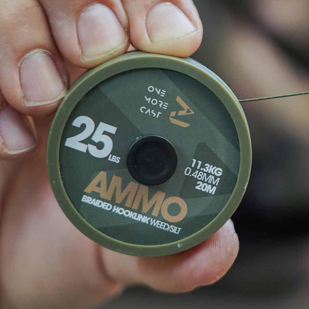 Tuppipunottu ammus naamiointi punottu ruoho/halkio 20m