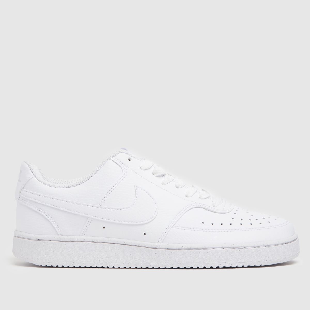 Nike Court Vision – Vita sneakers med låg midja