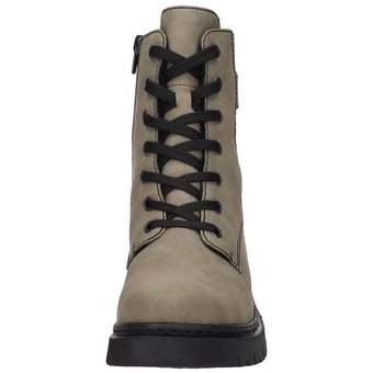 Rieker Schnür Boots in grün