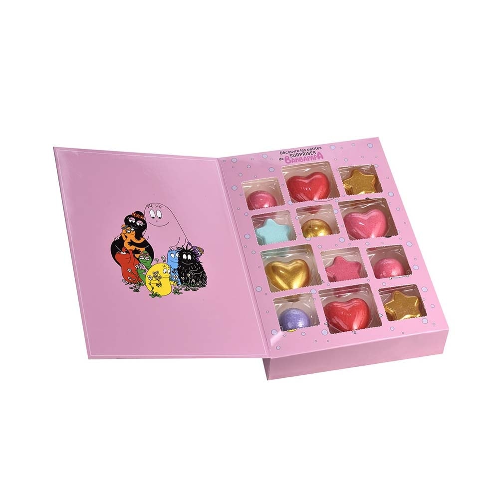 takecare Coffret 12 Bombes de bain effervescentes 50 g BARBAPAPA BOMBE DE BAIN