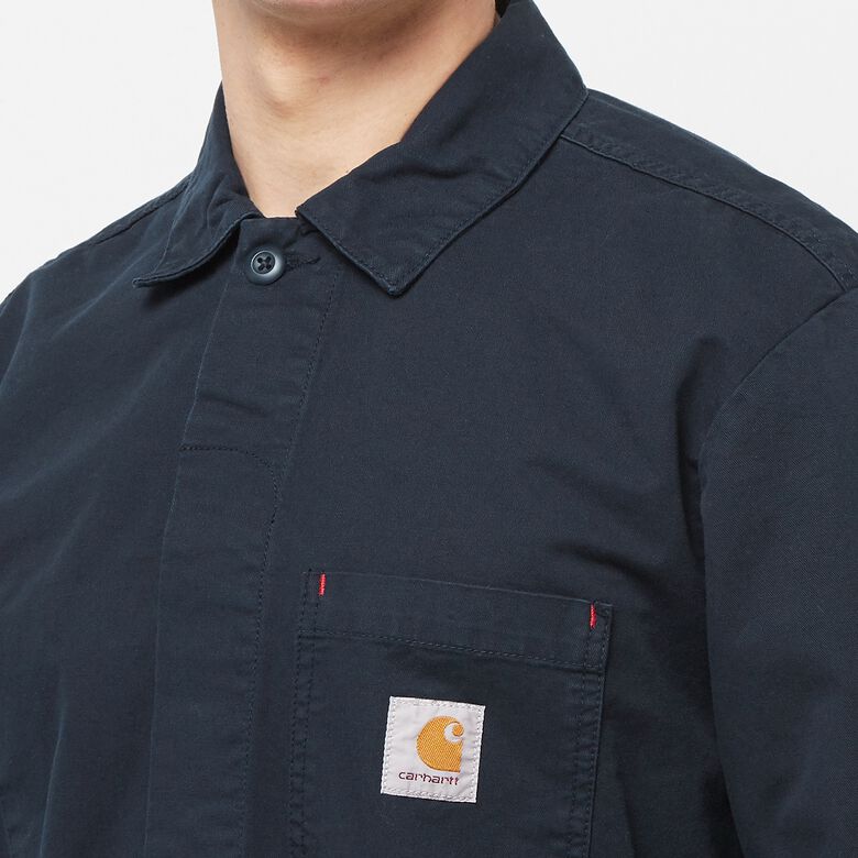 Carhartt WIP Wesley Jacket blue garment dyed