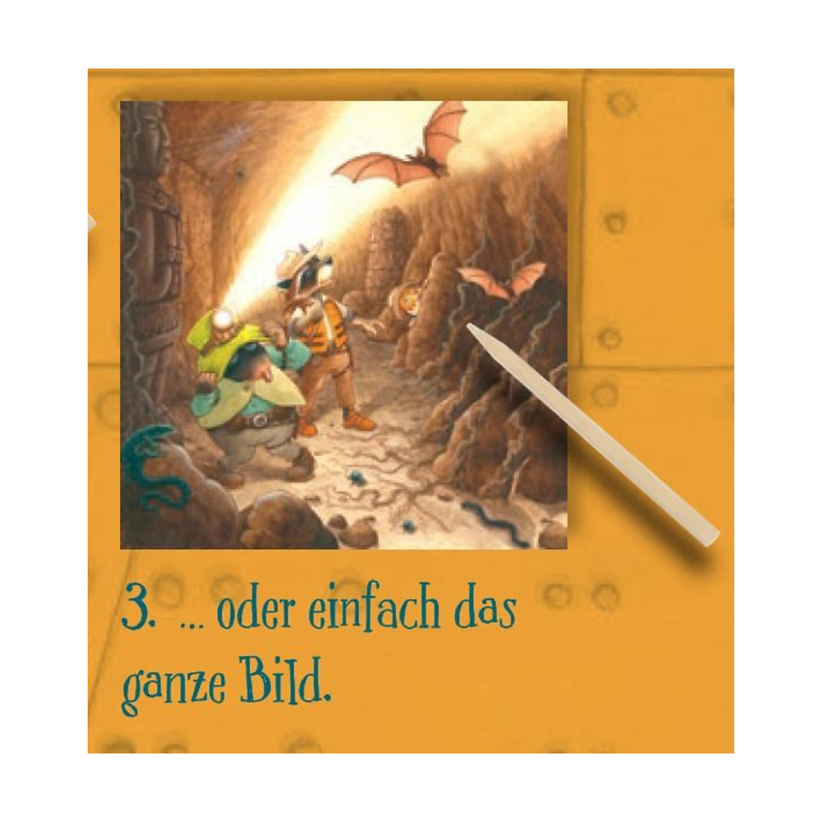 Kritzel-Kratzel-Set Lenny Hunter, 6-tlg.