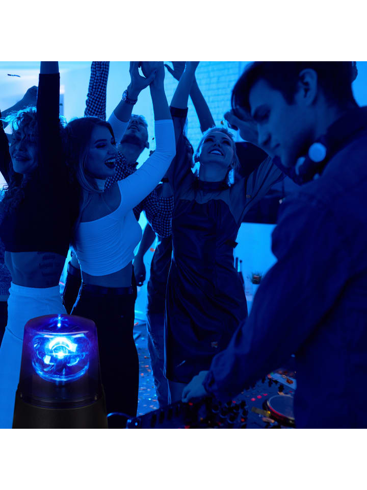 relaxdays 2x LED-Blaulicht in Blau günstig kaufen onesize