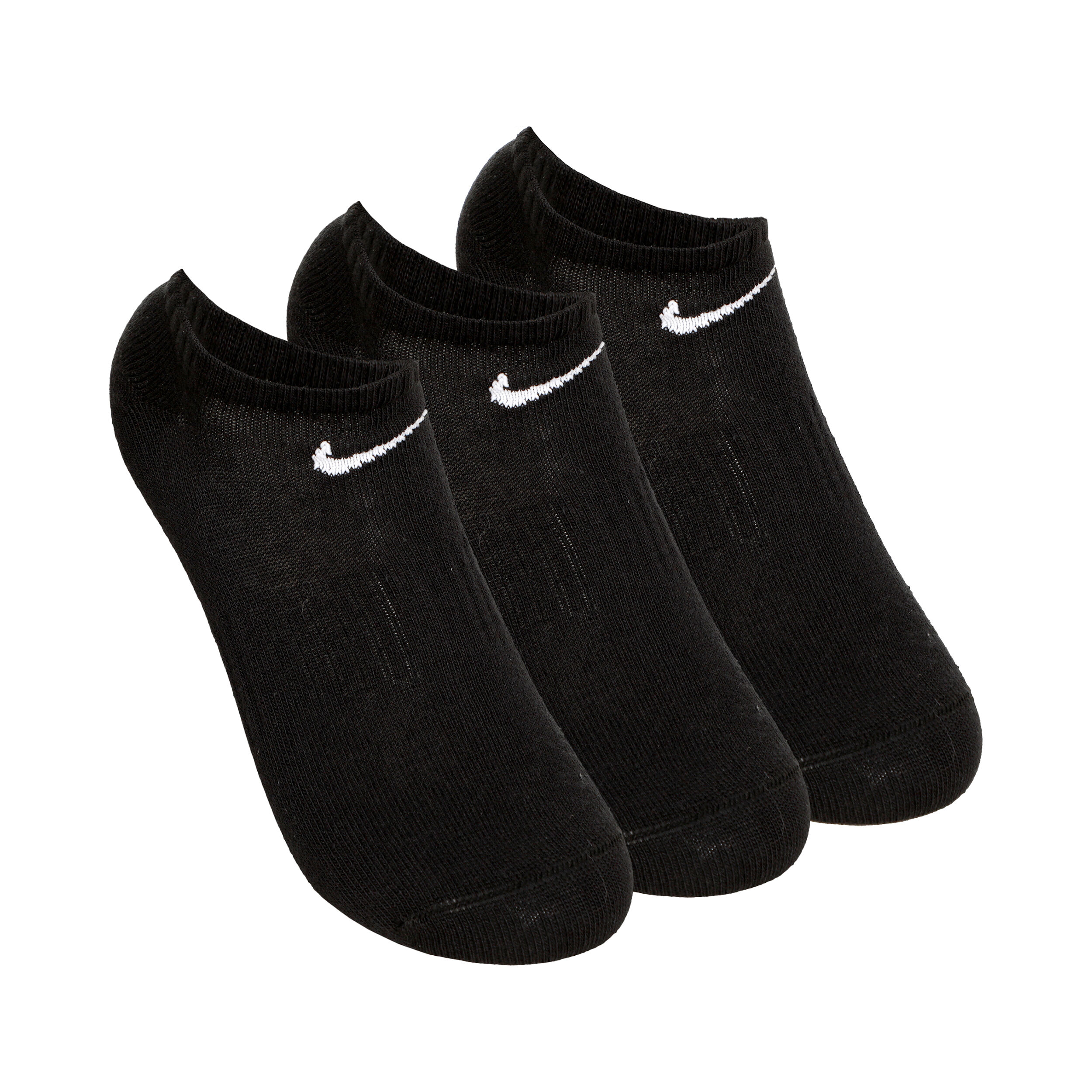 Everyday Lightweight Sportsocken 3er Pack - Schwarz, Weiß