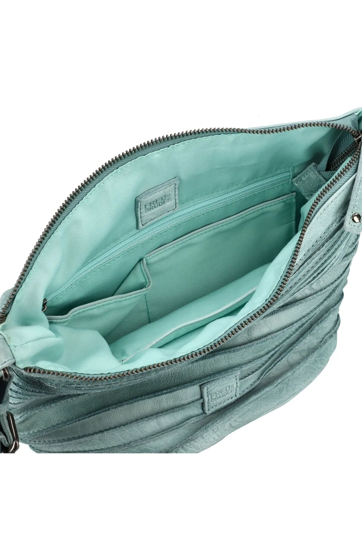 FREDsBRUDER  Riffelinchen Umhängetasche Leder 23 cm